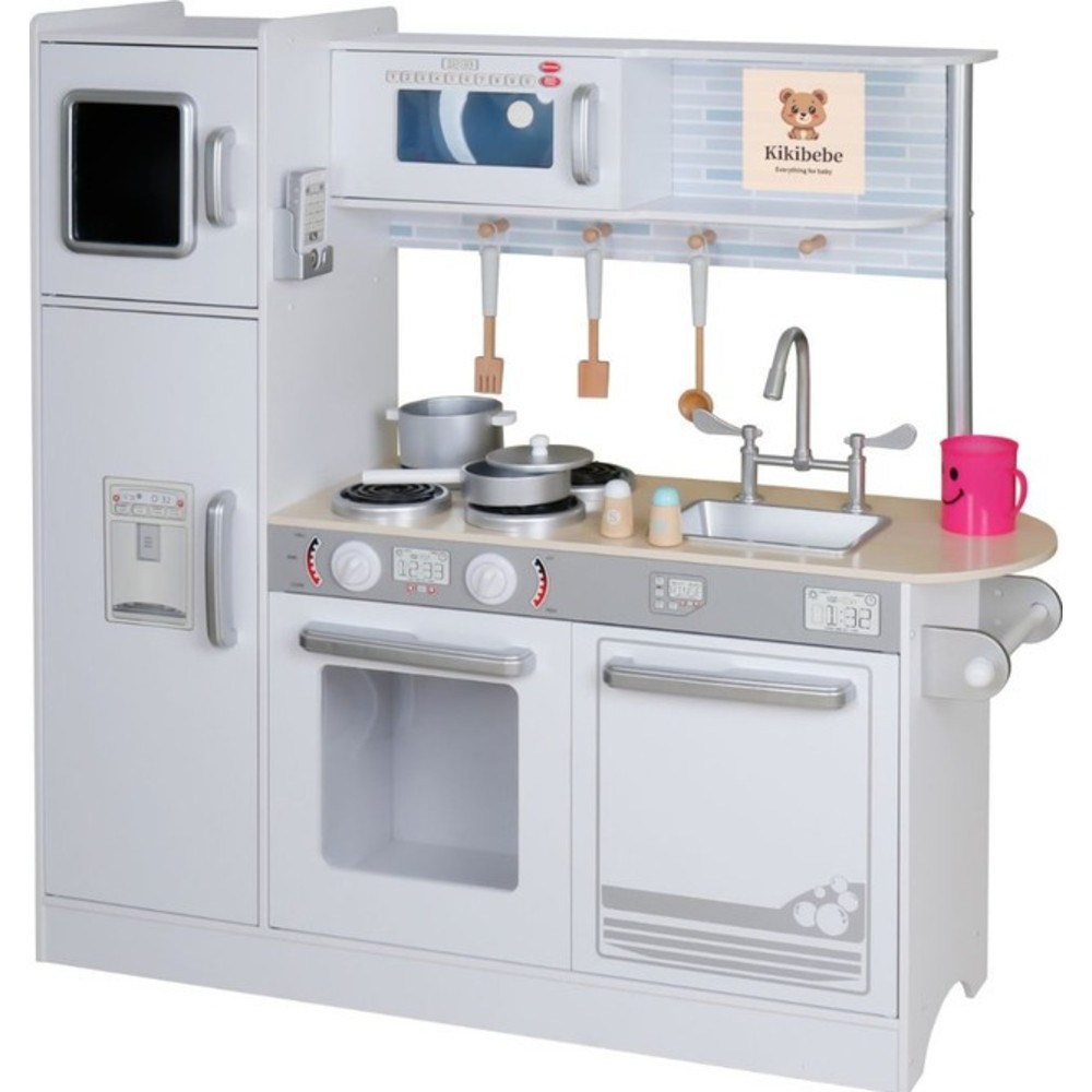 Kikibebe - Wooden Luminous Simulation Cooking Playset