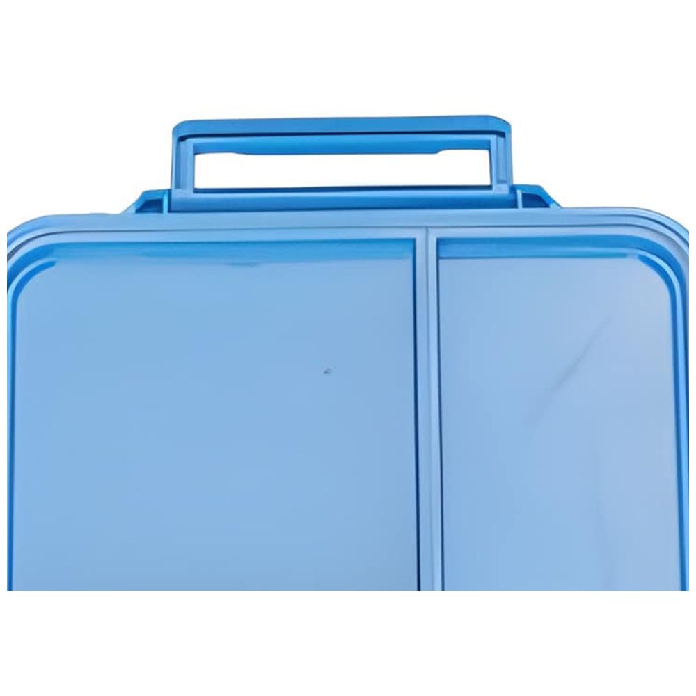 Cocobee - 4-Compartment Dino Tritan Bento Lunch Box With Food Jar - Blue - 1.87 L