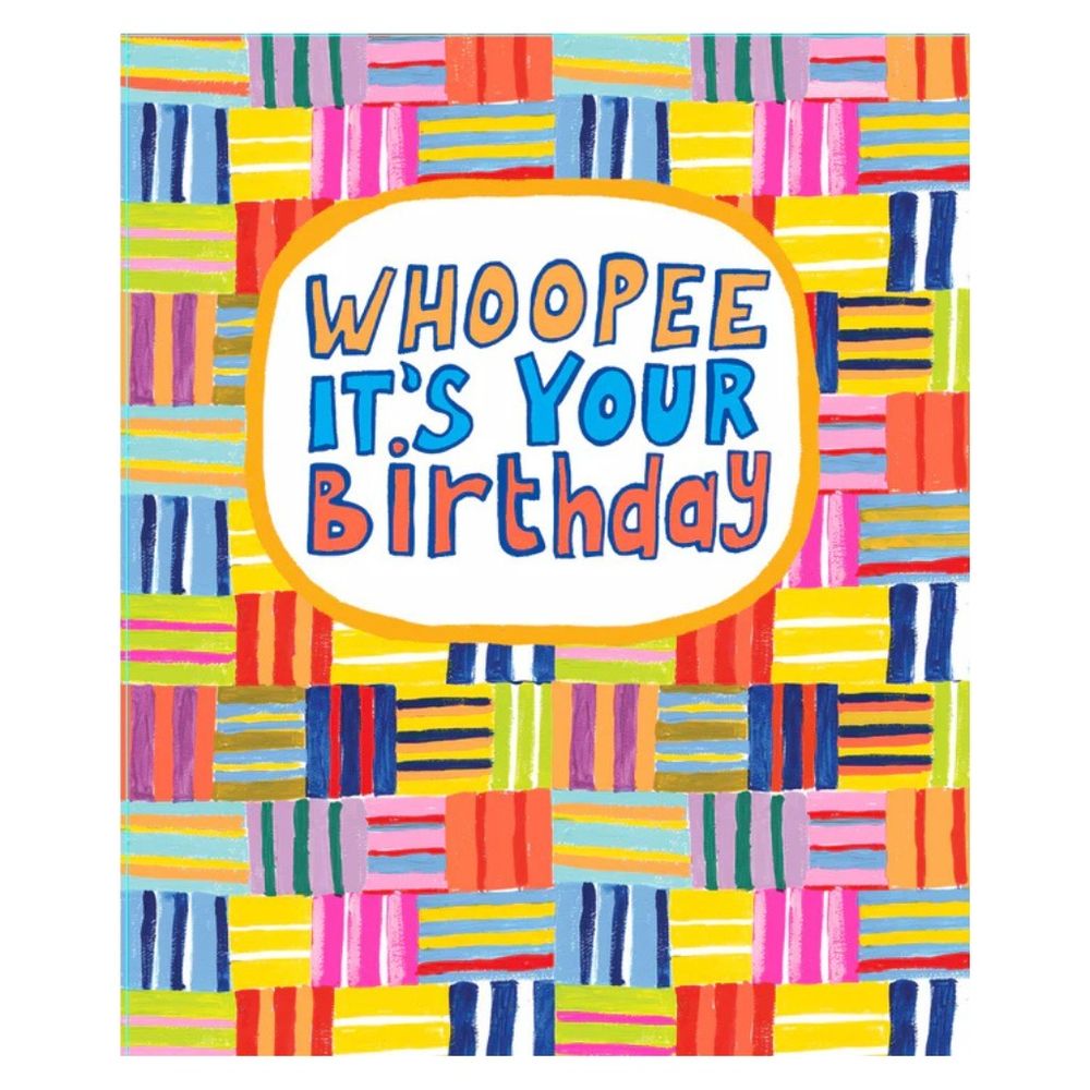 PaperSalad - Funny Blank Greeting Card - Whoopee It's Your Birthday