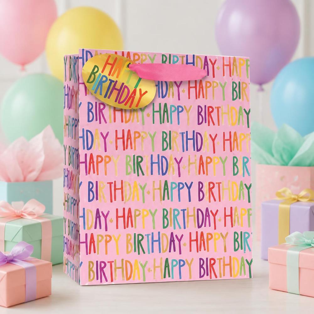 SimonElvin - Make A Wish Birthday Gift Bag - Large