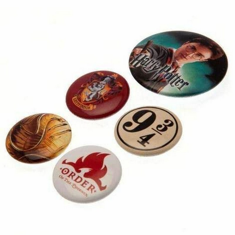 Pyramid International - Harry Potter Gryffindor Badge Pack - 5pcs