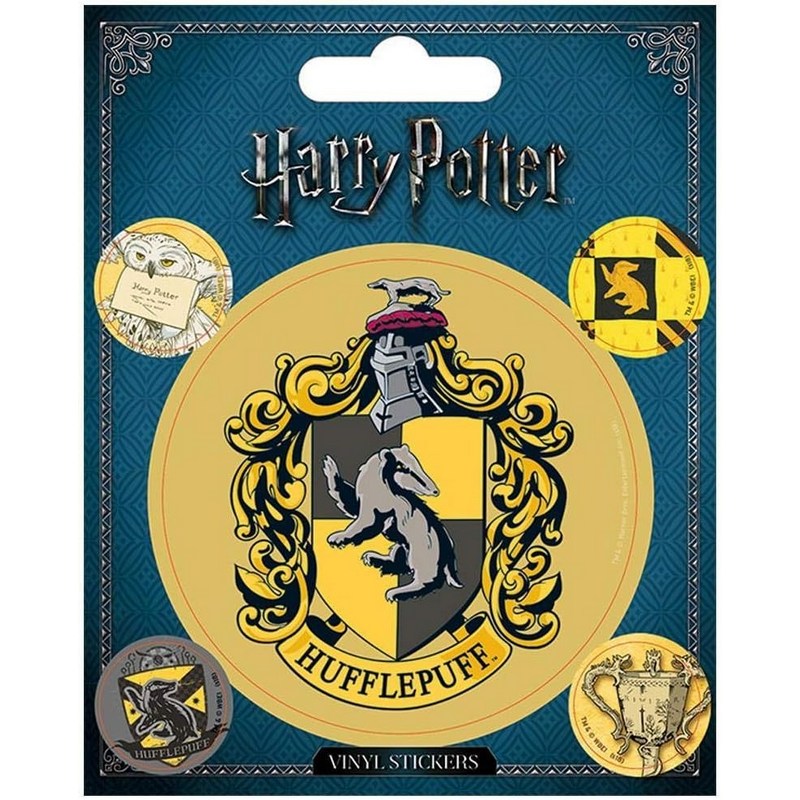 Pyramid International - Harry Potter Hufflepuff Vinyl Sticker Pack