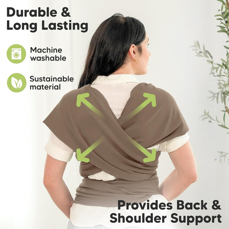 Keababies - Original Wrap Carrier - Brown