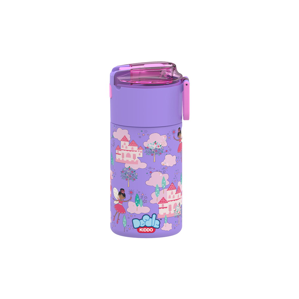 Doodle Kiddo - Stainless Steel Water Bottle - Ballerina - 450ml
