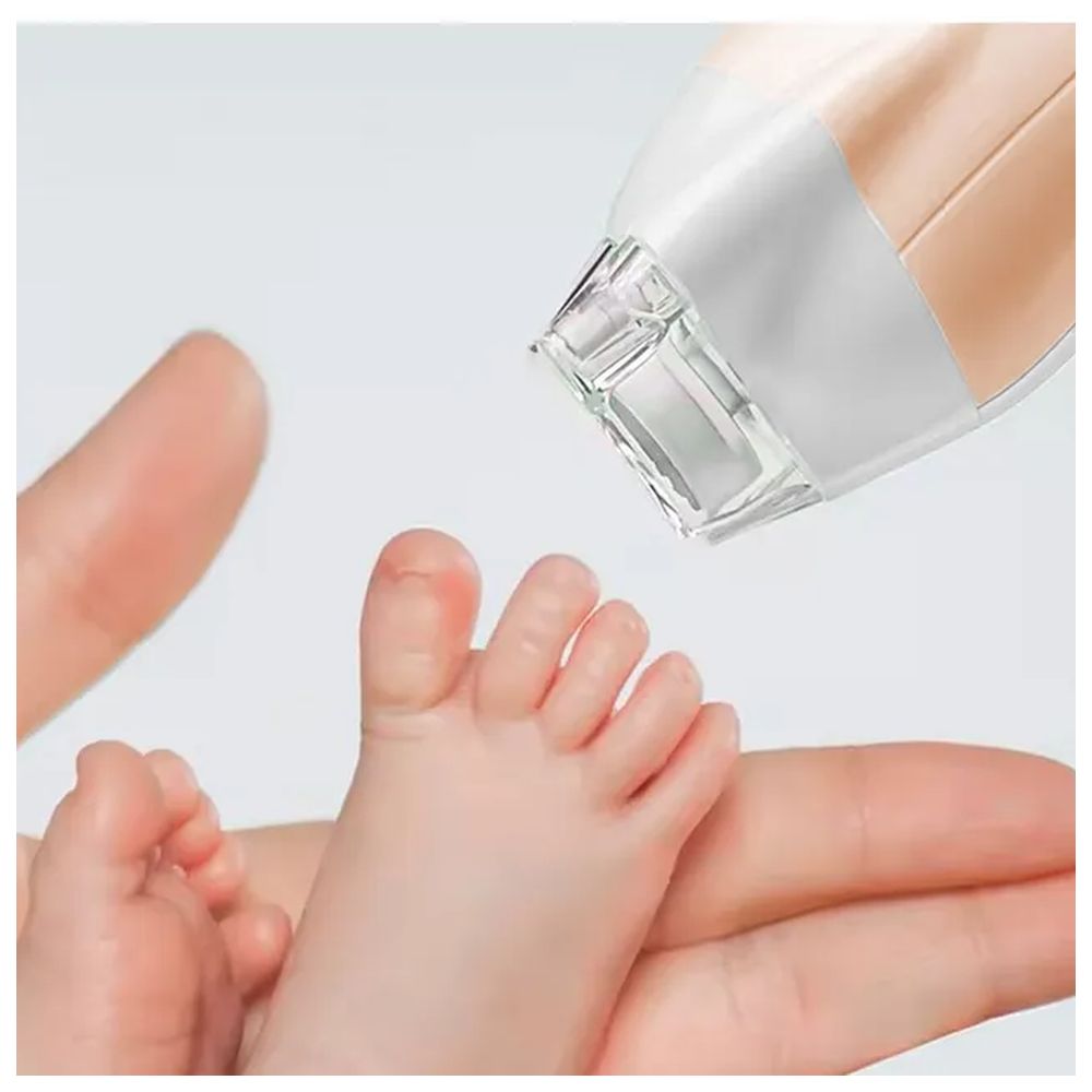 Purelements - Electric Baby Nail Trimmer & USB Rechargeable - Grey