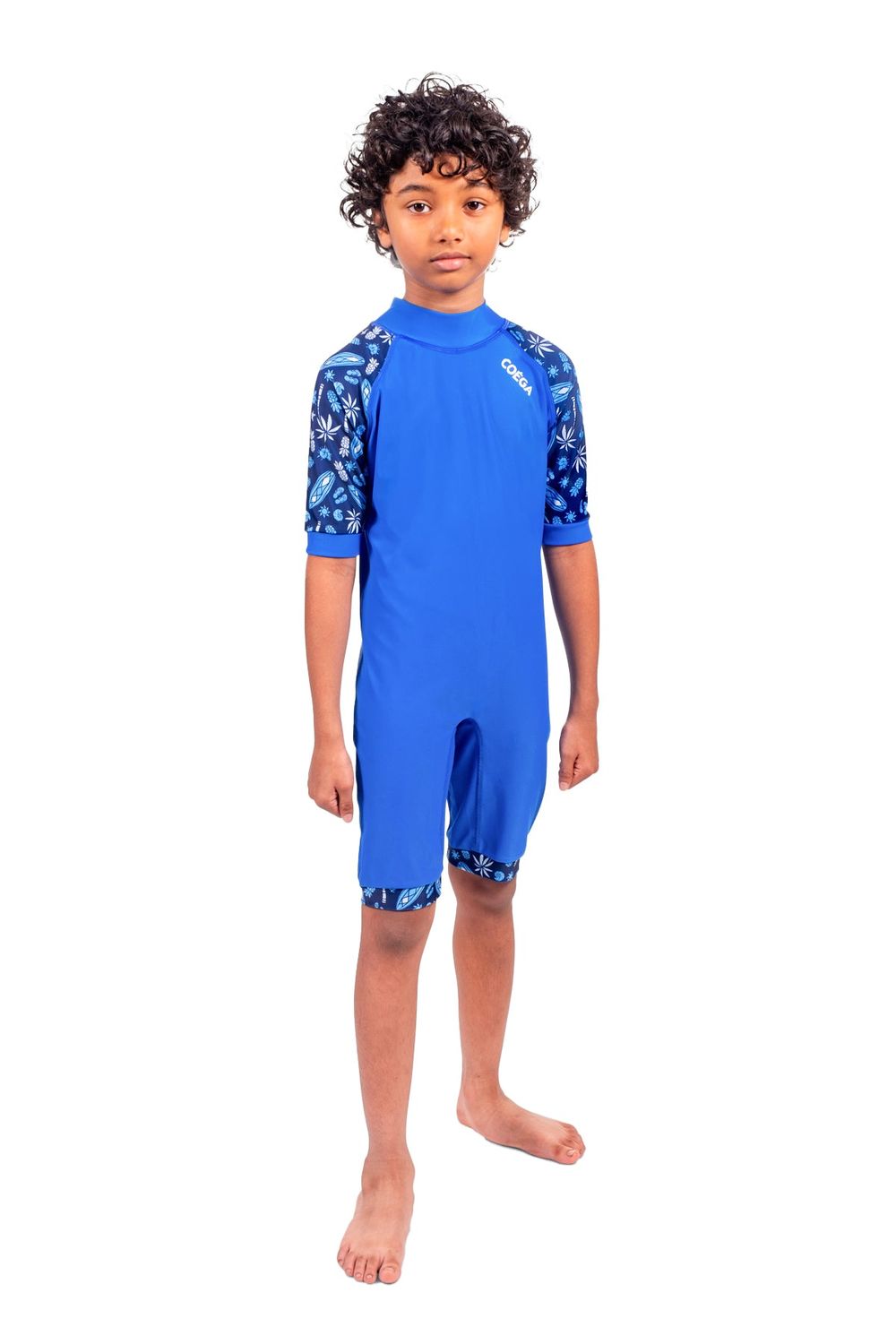Coega Sunwear Boy's Swim Suit - Navy Blue Surf