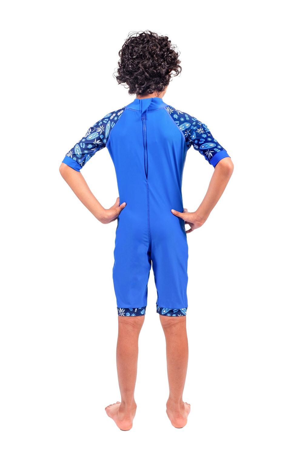 Coega Sunwear Boy's Swim Suit - Navy Blue Surf