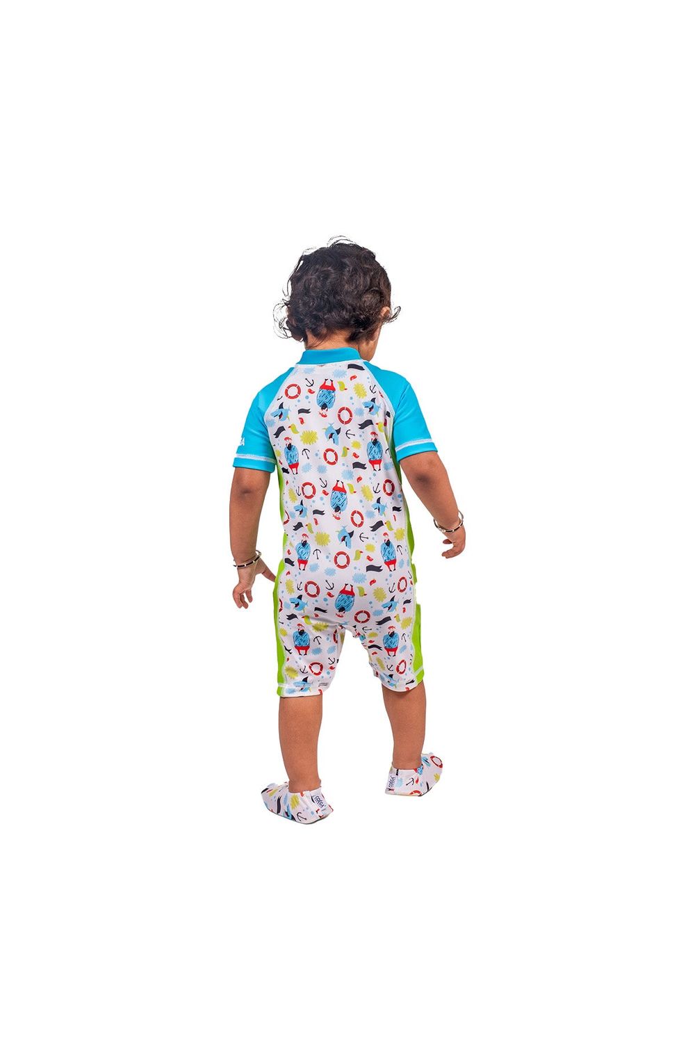 Coega Sunwear Pirate Designed Boys Suit - Blue