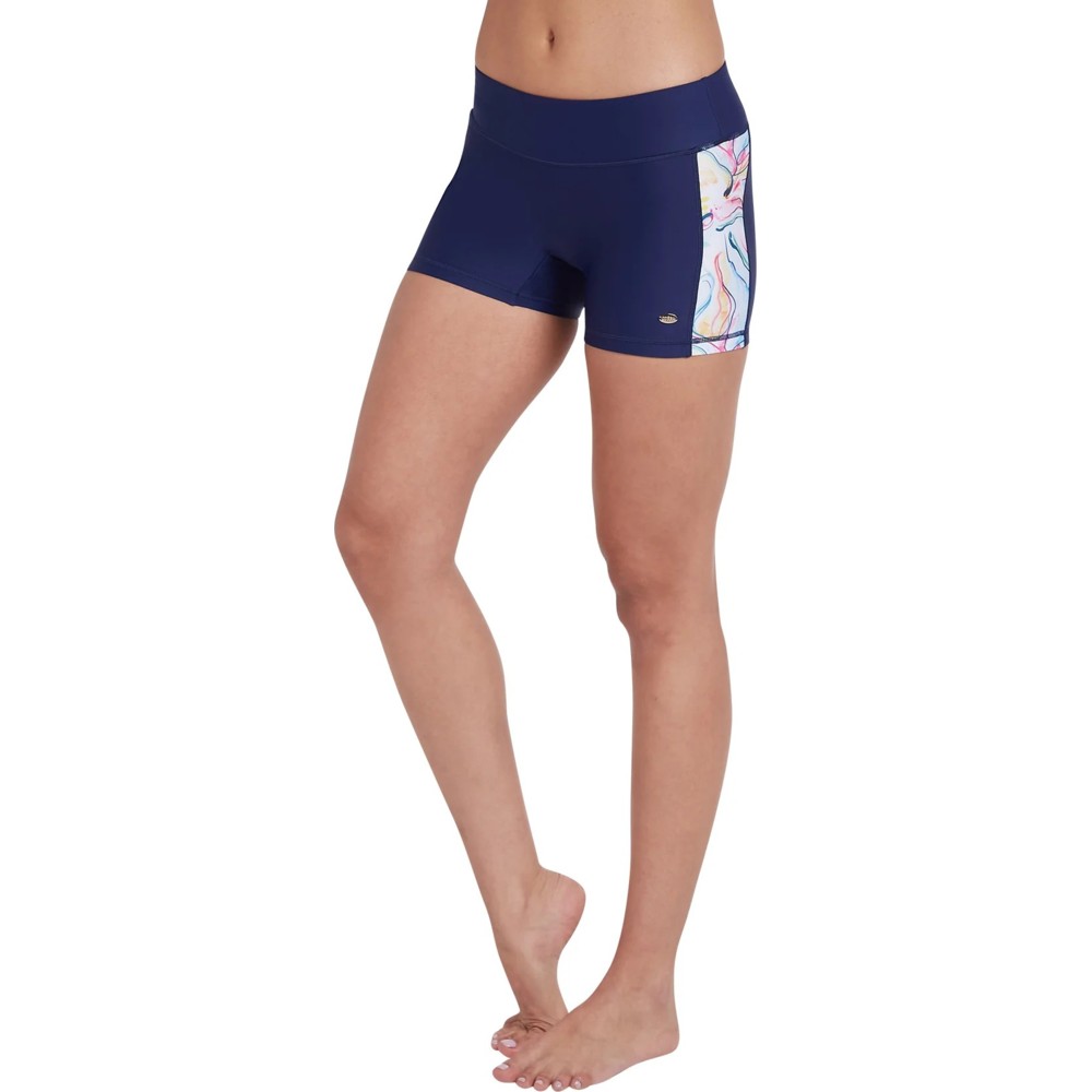 Coega Sunwear - Women's Surf Shorts - Blue Pink Marble