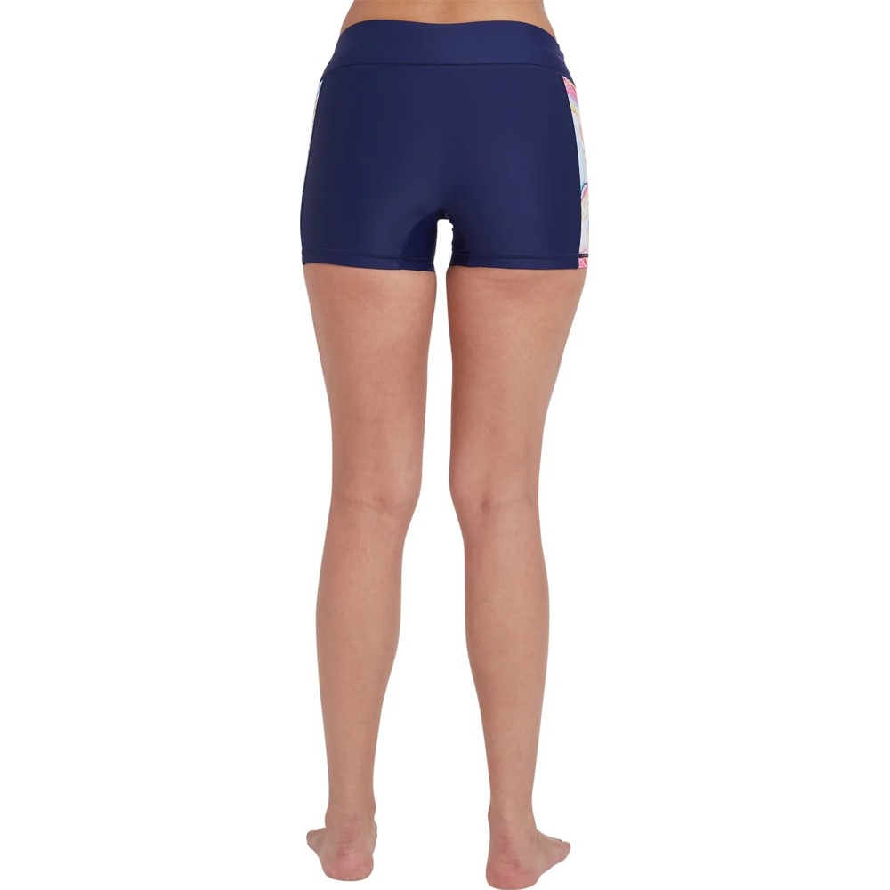 Coega Sunwear - Women's Surf Shorts - Blue Pink Marble