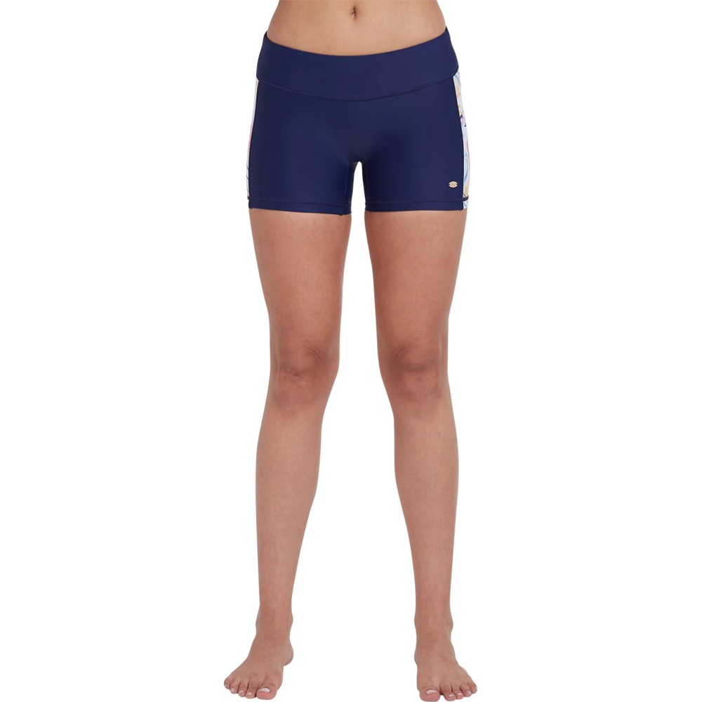 Coega Sunwear - Women's Surf Shorts - Blue Pink Marble