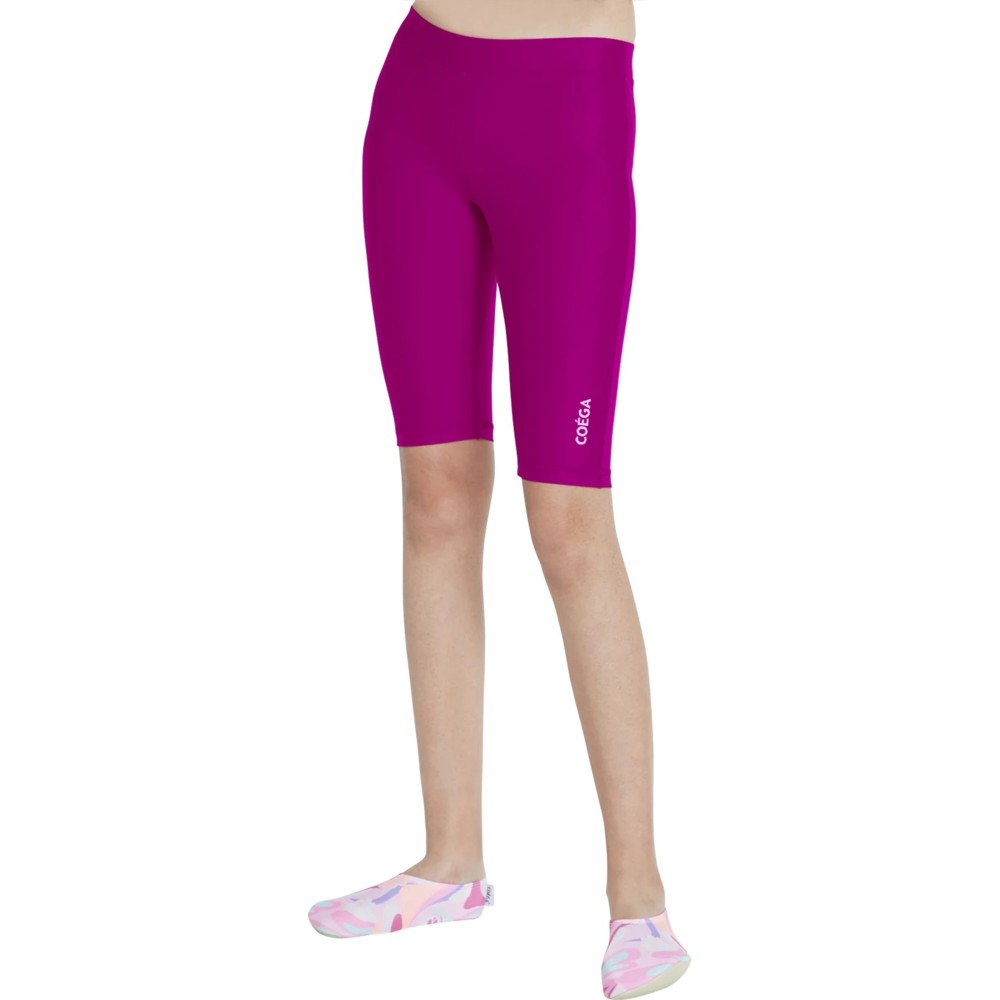 Coega Sunwear Girl's Long Swim Shorts - Purple