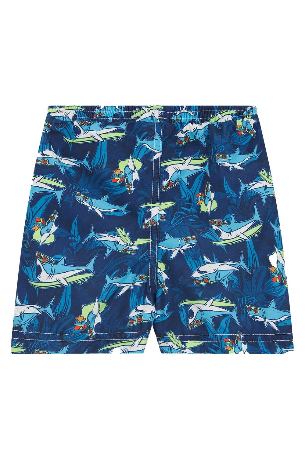 Coega Sunwear Boys Baby Swim Boardshorts - Navy Sharks