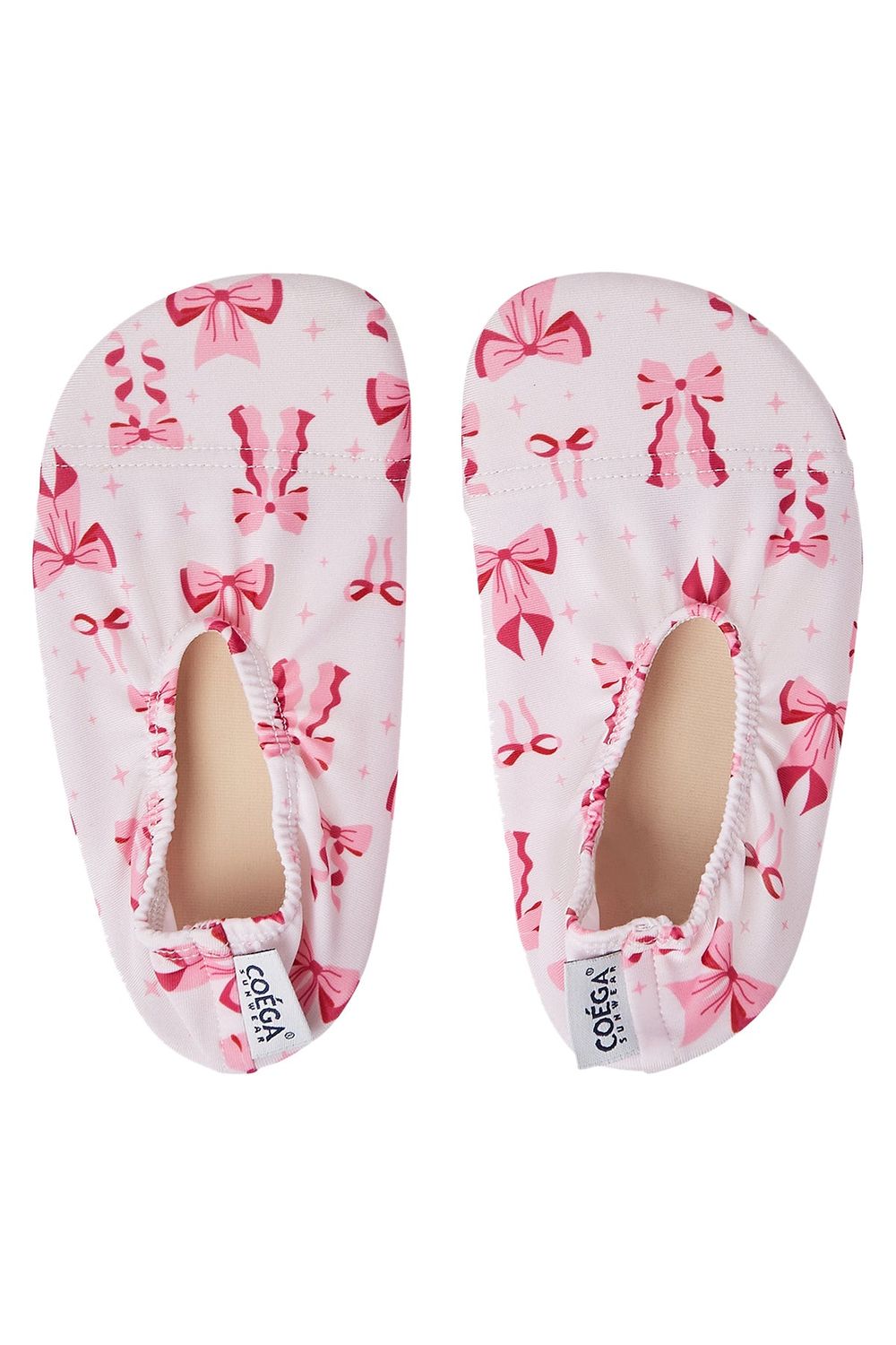 Coega Sunwear Girl's Bow Printed Pool Shoes - Pink