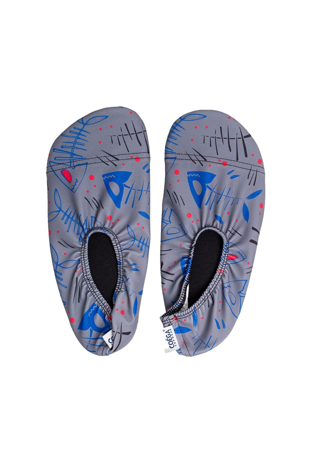 Coega Sunwear Boy's Pool Shoes - Blue Black Fish