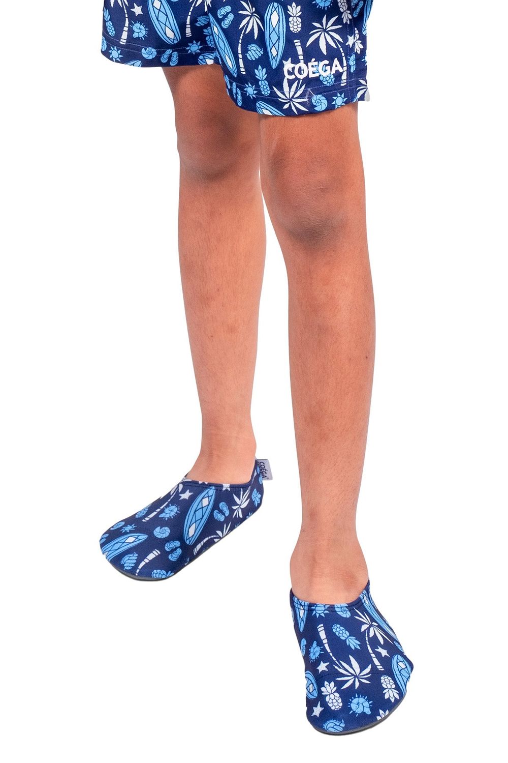 Coega Sunwear Boy's Pool Shoes - Navy Blue Surf