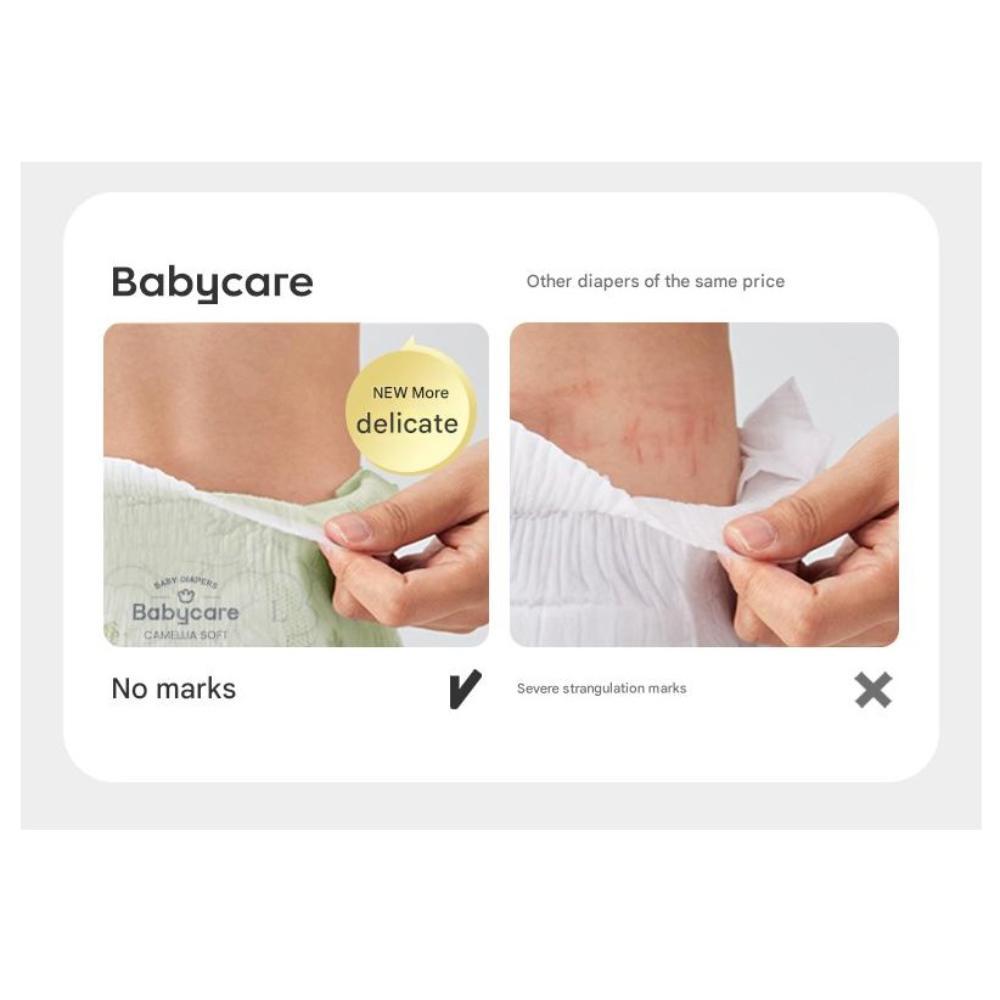 Babycare - Flower Disposable Baby Diapers - Size 4 Large - 9-14 kg - 40 Pcs