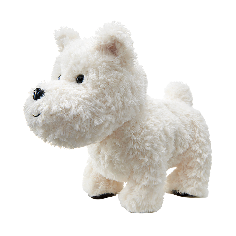 Babycare - Puppy Plush Stuffed Toy - Westie Design
