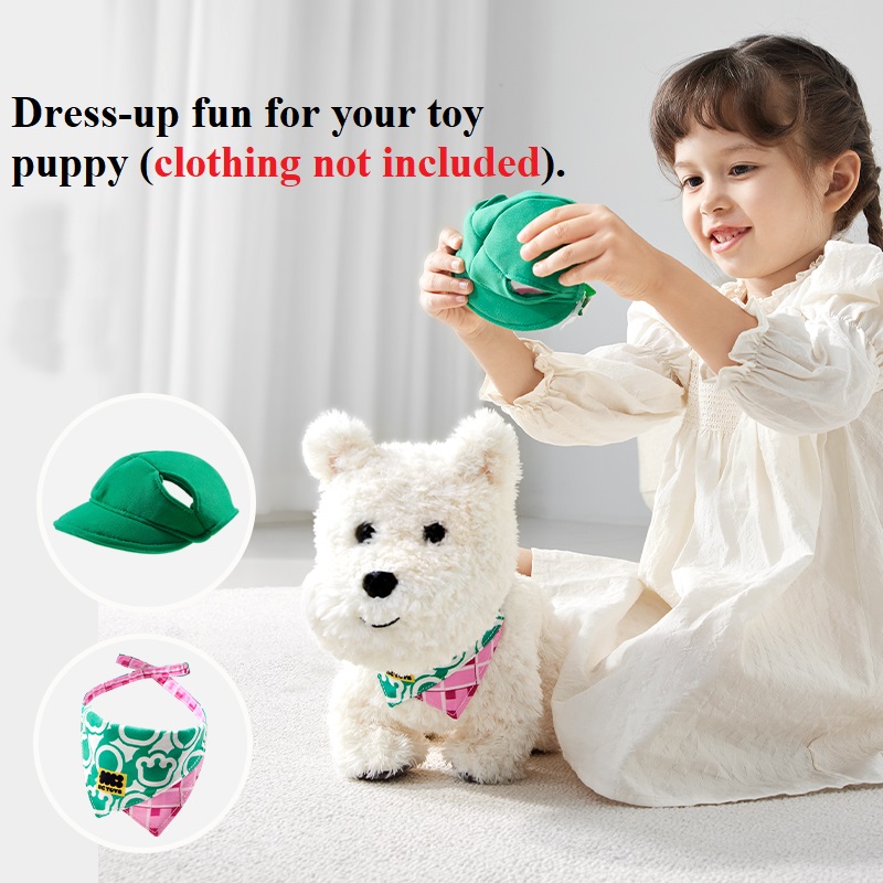 Babycare - Puppy Plush Stuffed Toy - Westie Design