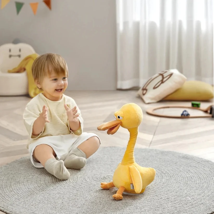 Babycare - Cabri Duck Plush Toy - Yellow
