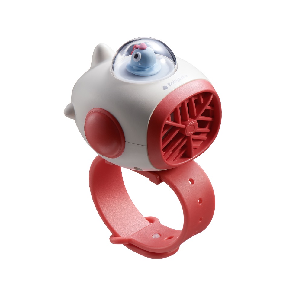 Babycare - Travel Wrist Fan - Red - Small