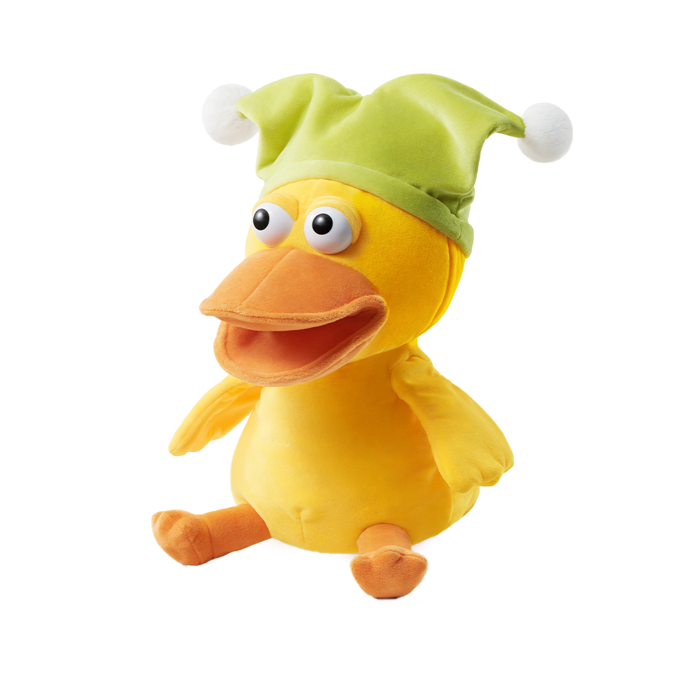 Babycare - Voice Electric Puppet - Clown Duck Toy