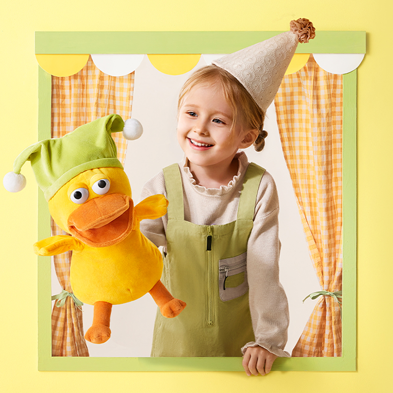 Babycare - Voice Electric Puppet - Clown Duck Toy