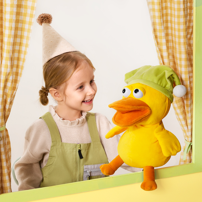 Babycare - Voice Electric Puppet - Clown Duck Toy