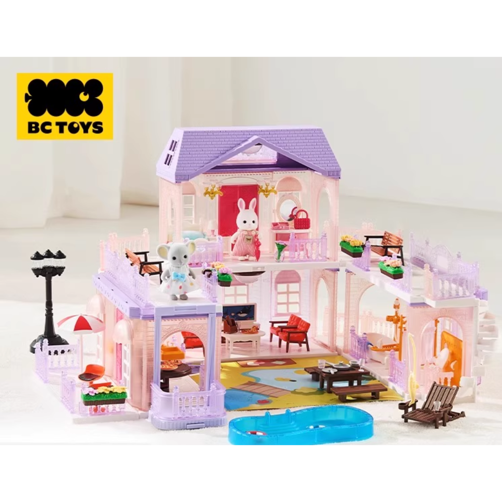 Babycare BC Toys Crystal Play House Toy Set - Multicolor