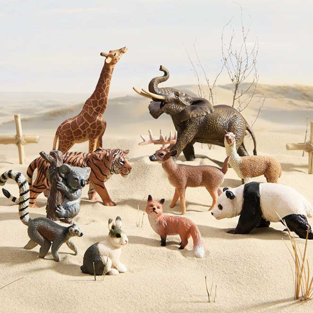 Babycare - World of Animals Zoo Set - 6pcs