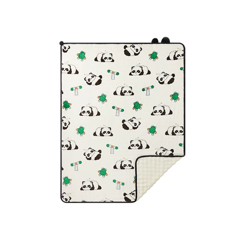 Babycare - Baby Blanket Panda - White