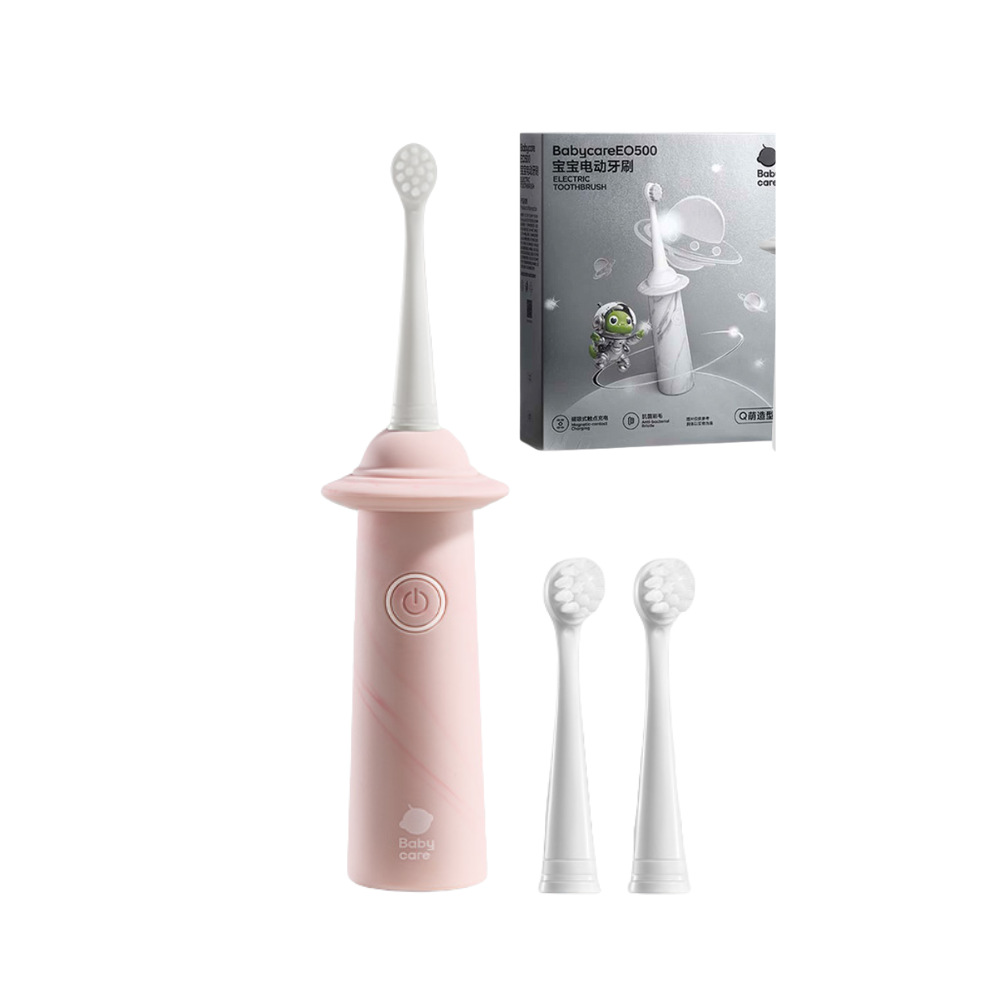 Babycare - Kids Electric Toothbrush - With 2 Extra Brush Heads