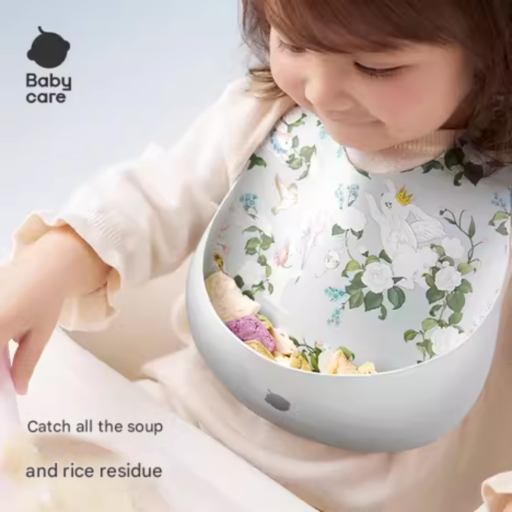 Babycare - Antifouling Silicone Baby Bib