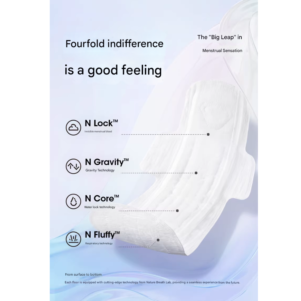 Babycare - Air Pro Sanitary Napkins 240mm - 8 Pcs