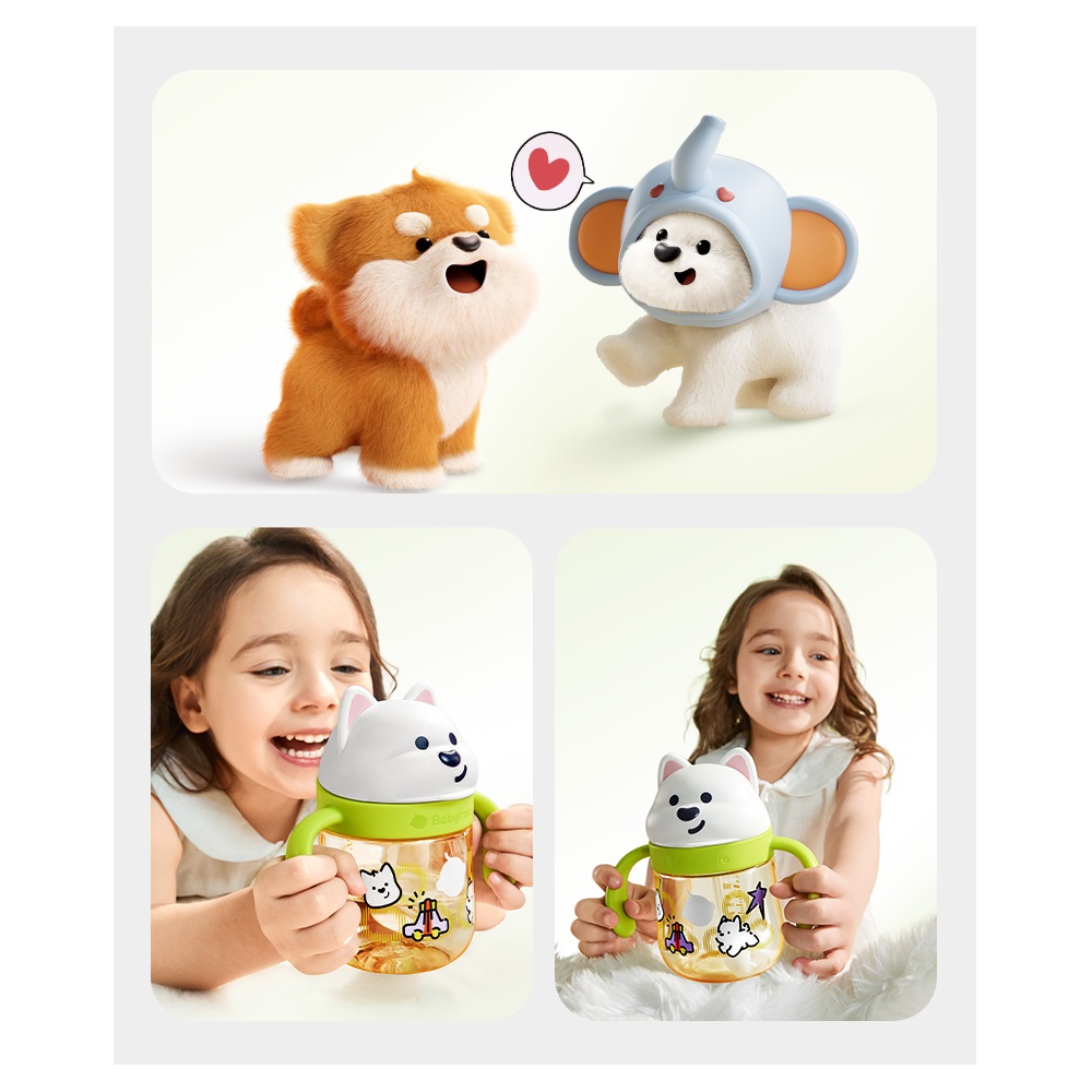 Babycare - Puppy Toy Sippy Cup - 240ml