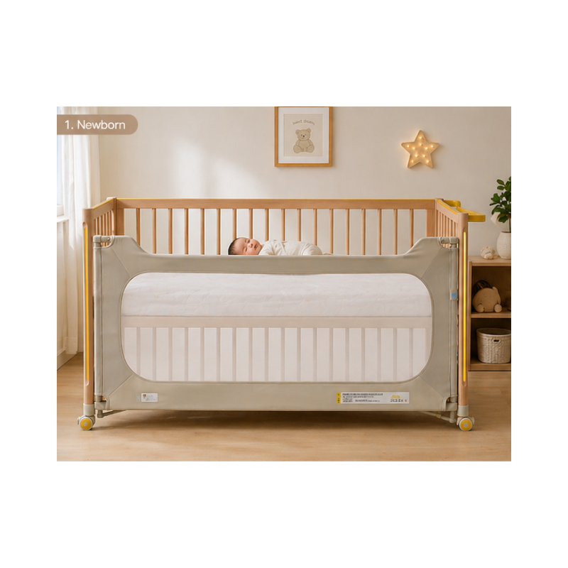 Babycare - Bed Rail Guard - Gray