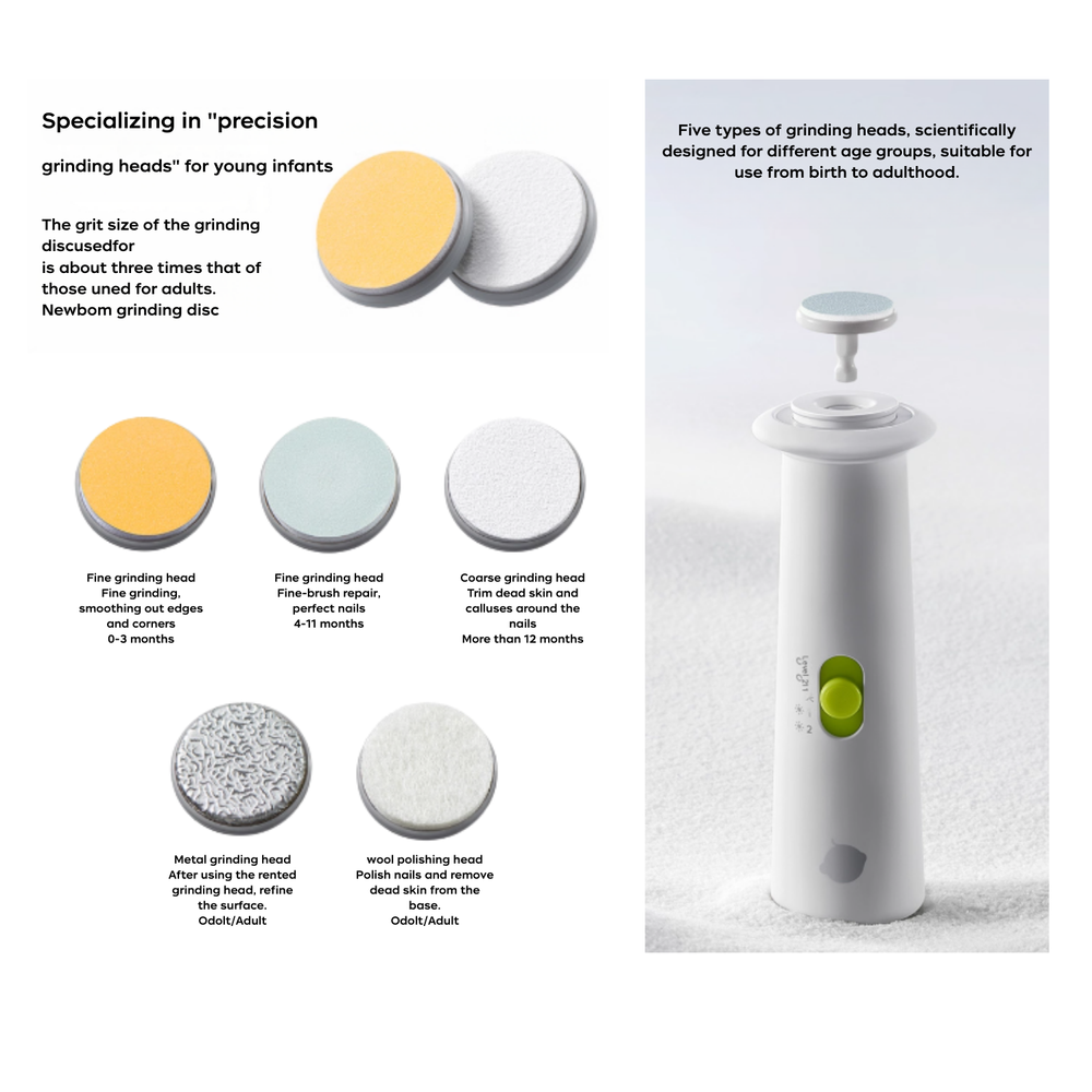 Babycare Baby Electric Nail Trimmer Set
