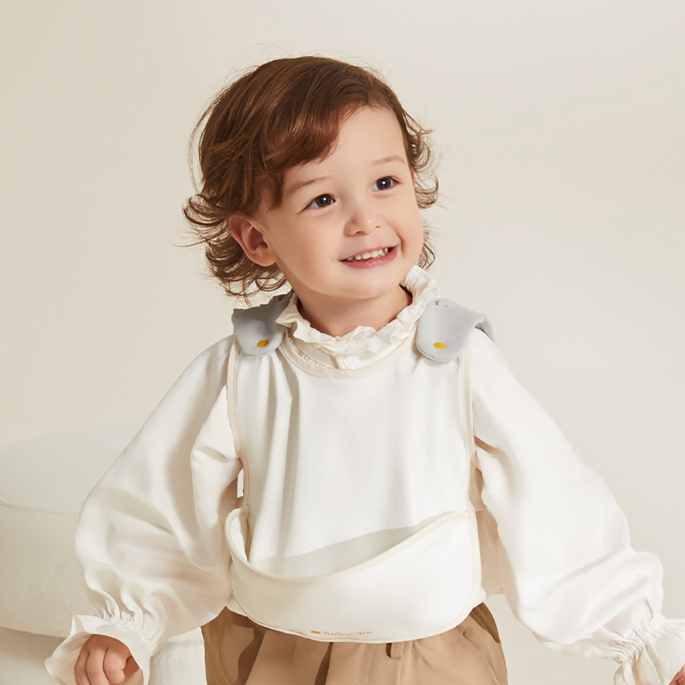 Babycare - Edmund Knight Baby Bib - White