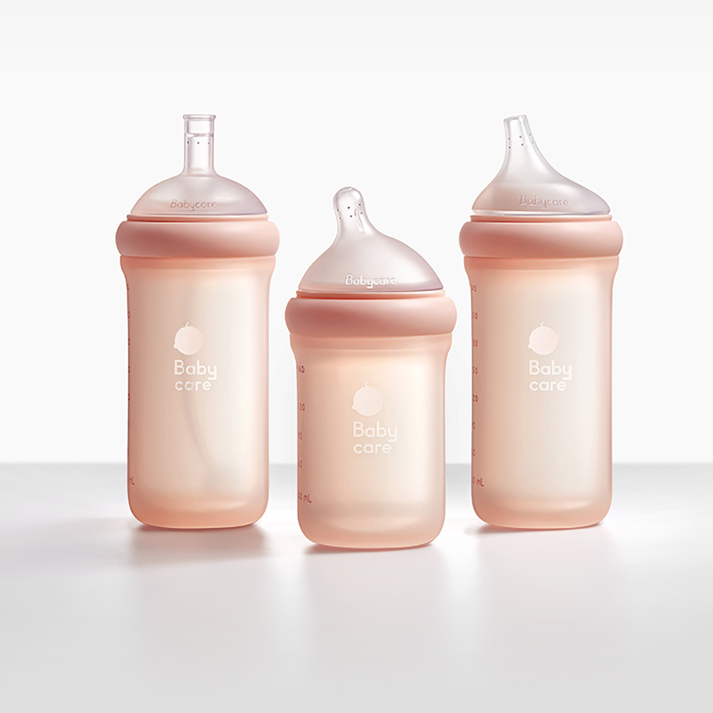 Babycare - Nopayon Pro Bottle - Pink - 0-3M