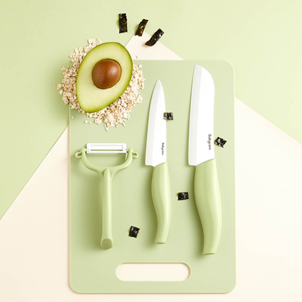 Babycare Ceramic Knife Set - Charter Green