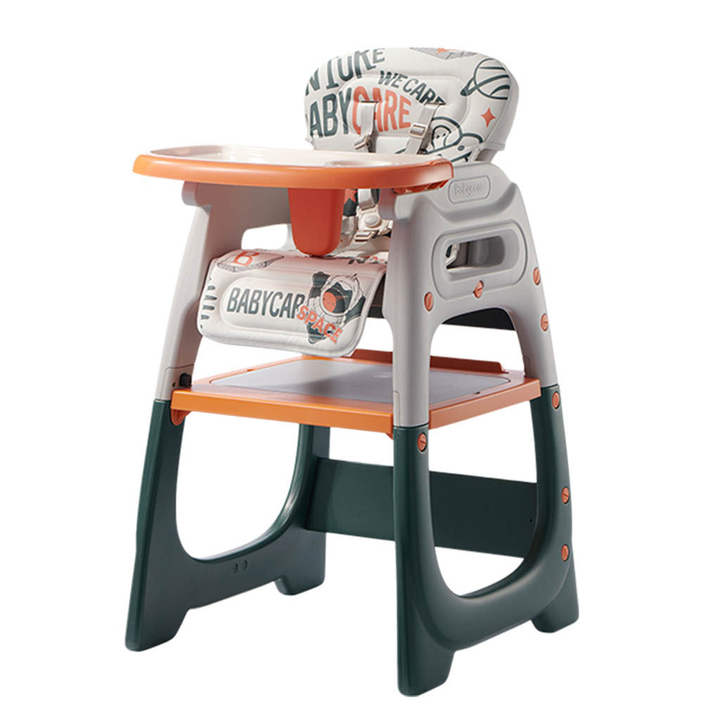 Babycare 2-In-1 High Chair - Orange