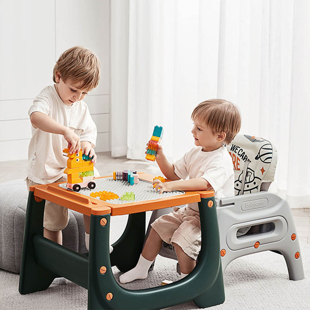 Babycare 2-In-1 High Chair - Orange