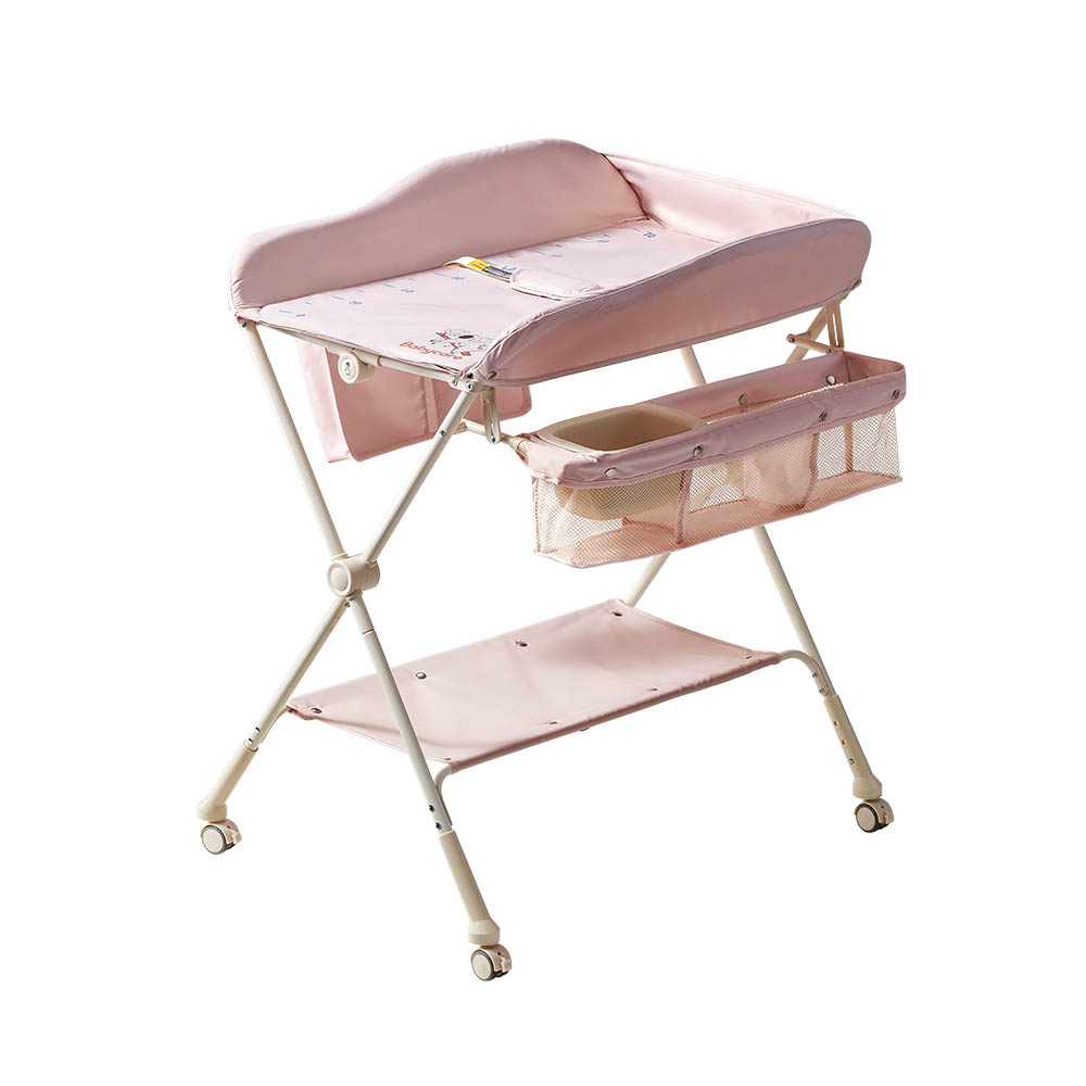 Babycare Foldable Changing Table - Pink