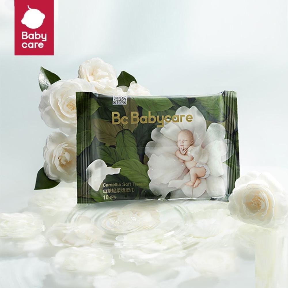 Babycare - Camellia Cotton Soft Tissue - 10 Pcs