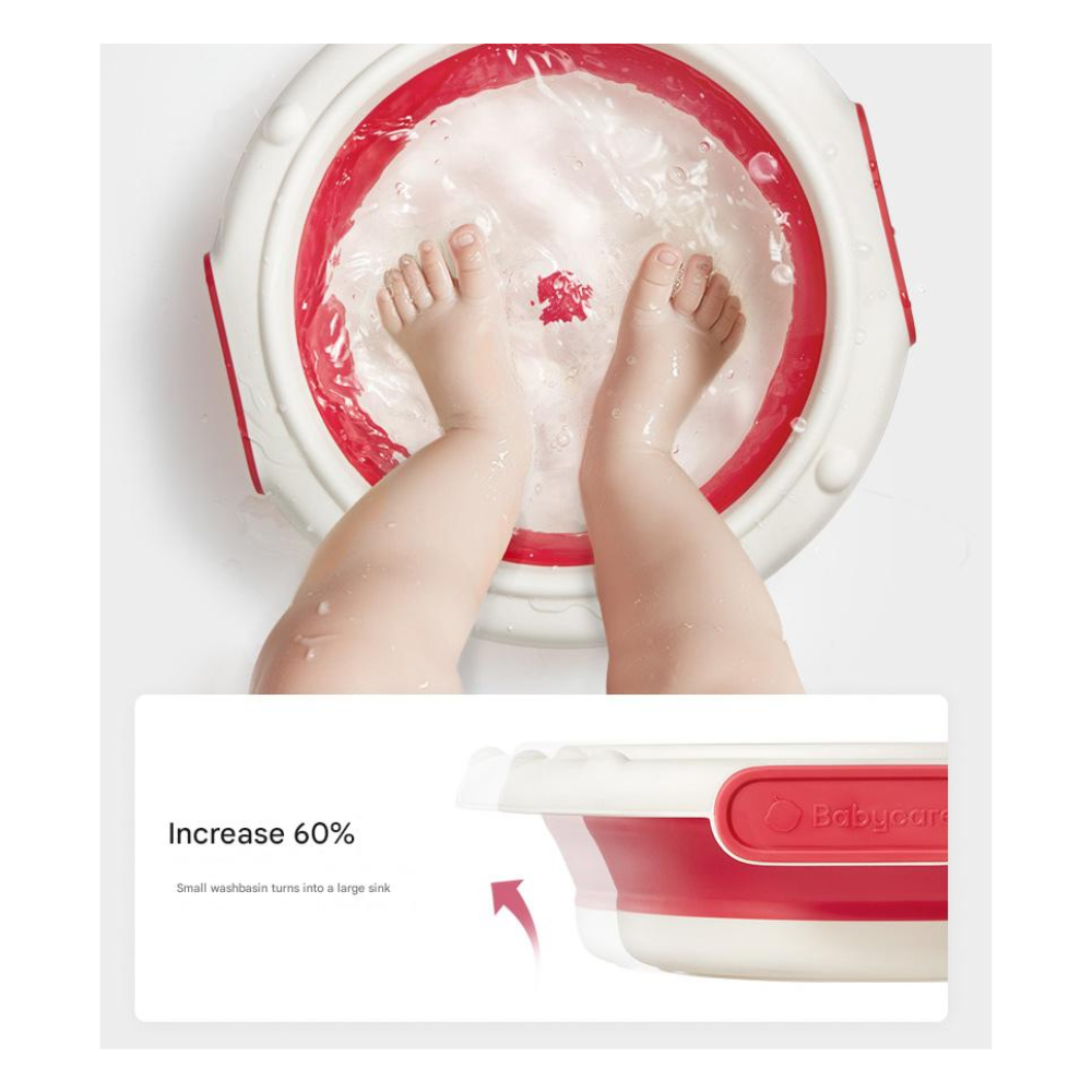 Babycare - Foldable Washbasin - Portable Cleaning Bucket