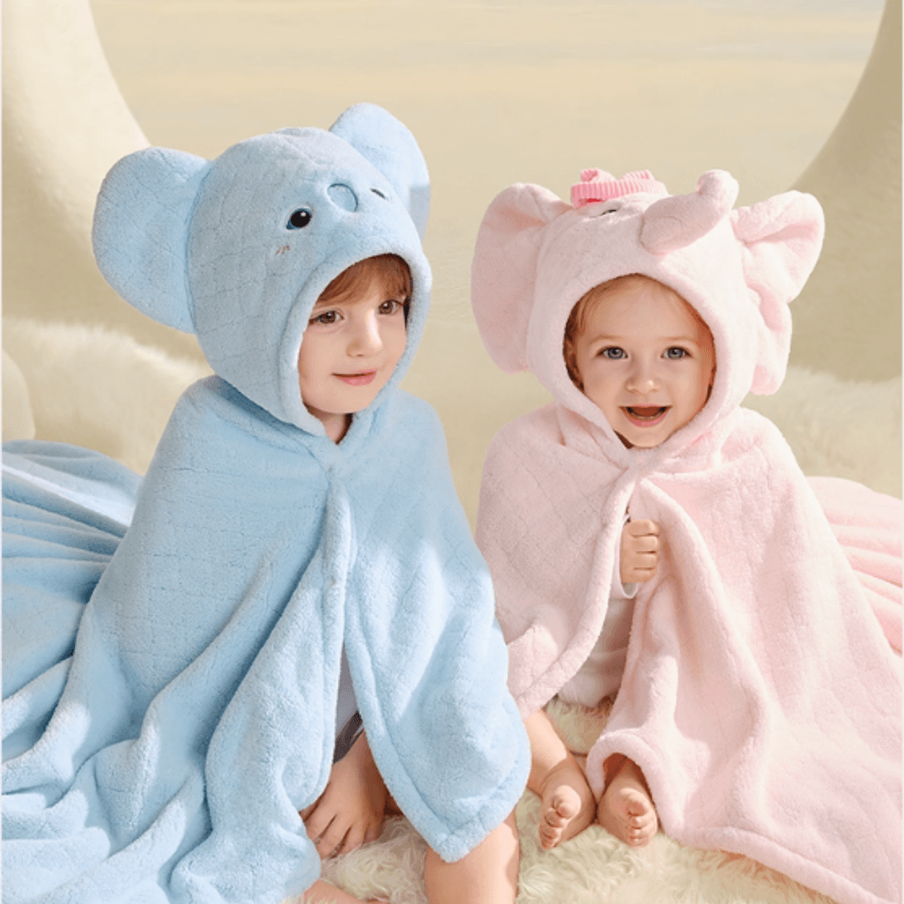 Babycare Baby Hooded Baby Towel - 105x105cm