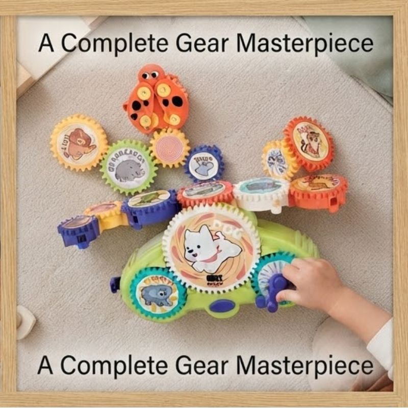 Babycare - Multi-Gear Electric Building Blocks Children's Toy - 17 Pcs