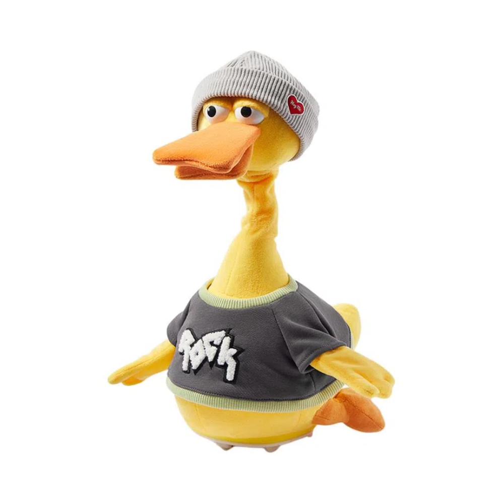 Babycare - Cabri Duck Plush Toy With Cap & Cloths - Yellow