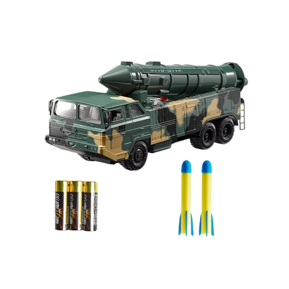 Babycare - Missile Tank Rocket Car Toy - Green