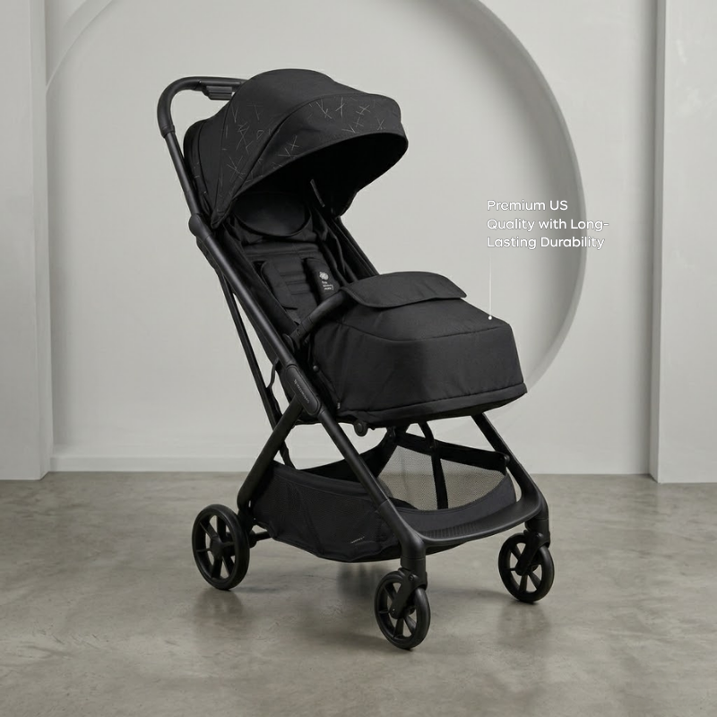 Babycare - Ultra Compact Travel Stroller - Black
